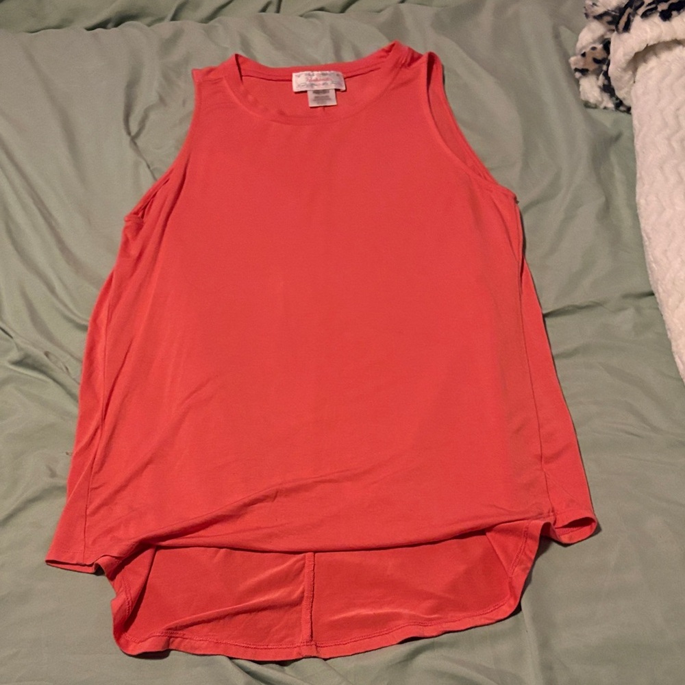 Panhandle Coral Sleeveless Women's Top